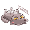 Feline Tired