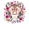 Guépard Fleurs de guépard