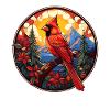 Red Cardinal Vogel