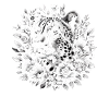 Guépard Fleurs de guépard