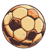Retro Football Graphic