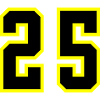 25 Number Jersey