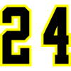 24 Number Jersey