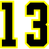 13 Number Jersey