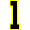 1 Number Jersey