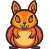 Squirrel Halloween Comic Funny