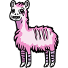 Alpaca Llama Halloween Comic Funny