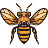 Bee Halloween Comic Funny