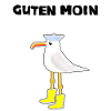 Guten Moin Möwe Gummistiefel