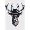 Cooler Hirsch