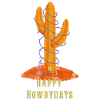 Happy Holidays Cactus
