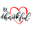 be thankful