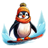 Penguin Snowboard