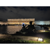 Palace of Versailles at night