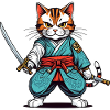 Samurai-Katze