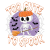 Too cute to scare Halloween