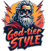 God Tier Style - Hipster Zeus