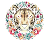 Guépard Fleurs de guépard