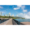 Niagara Citys skyline og Niagara Falls panorama