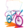 Vibrant Bicycle Enthusiasm Design