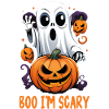 Halloween Boo I'm Scary