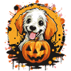 Dog Pumpkin Halloween