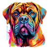 Bullmastiff Hund Motiv