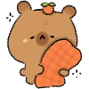 Sleepy Capybara