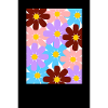Bunte Blüten Muster
