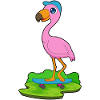 Flamingo Skater Skateboard