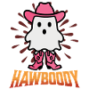 Cowboy Ghosts Greeting Funny Hawboody