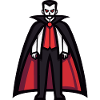 Vampire Halloween Comic