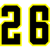 26 Number Jersey