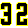32 Number Leotard