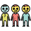 Zombies Halloween Team