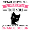 Enfant Future Grande Soeur Drôle Annonce Licorne