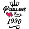 1990 Princess Birthday