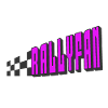 Rallyfan violet black