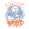Goule blanche Halloween nuit Design