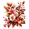 Boho Bouquet Autumn Blossom Magic