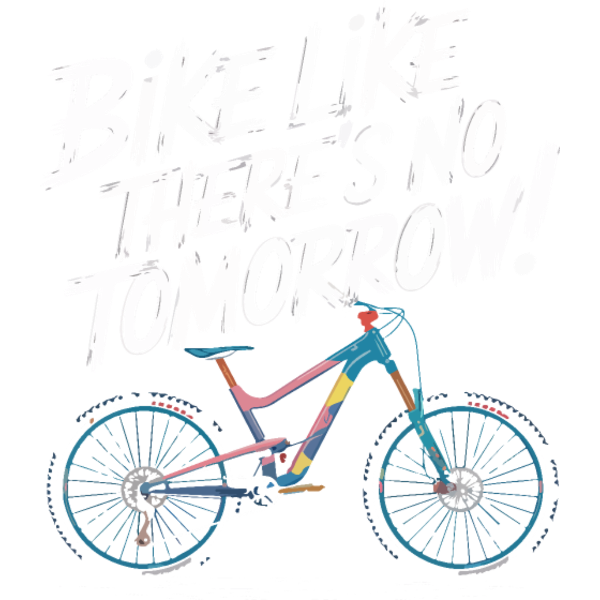 Koszulka "Futurystyczny rower MTB jakby jutra miało nie być!"