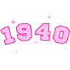 1940 rose étoile