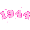 1944 rose étoile