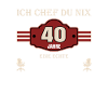 40 Jahre Jubiläum Chef