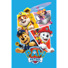 Paw Patrol Logo With Chase Marshall And Friends