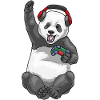 Manette Panda Gamer