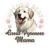 Pyrenäenberghund Dog Great Pyrenees Mama