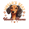 Teckel Chien Weenie Mama