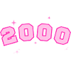 2000 Pink Star