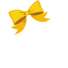 Lettre c nœud jaune